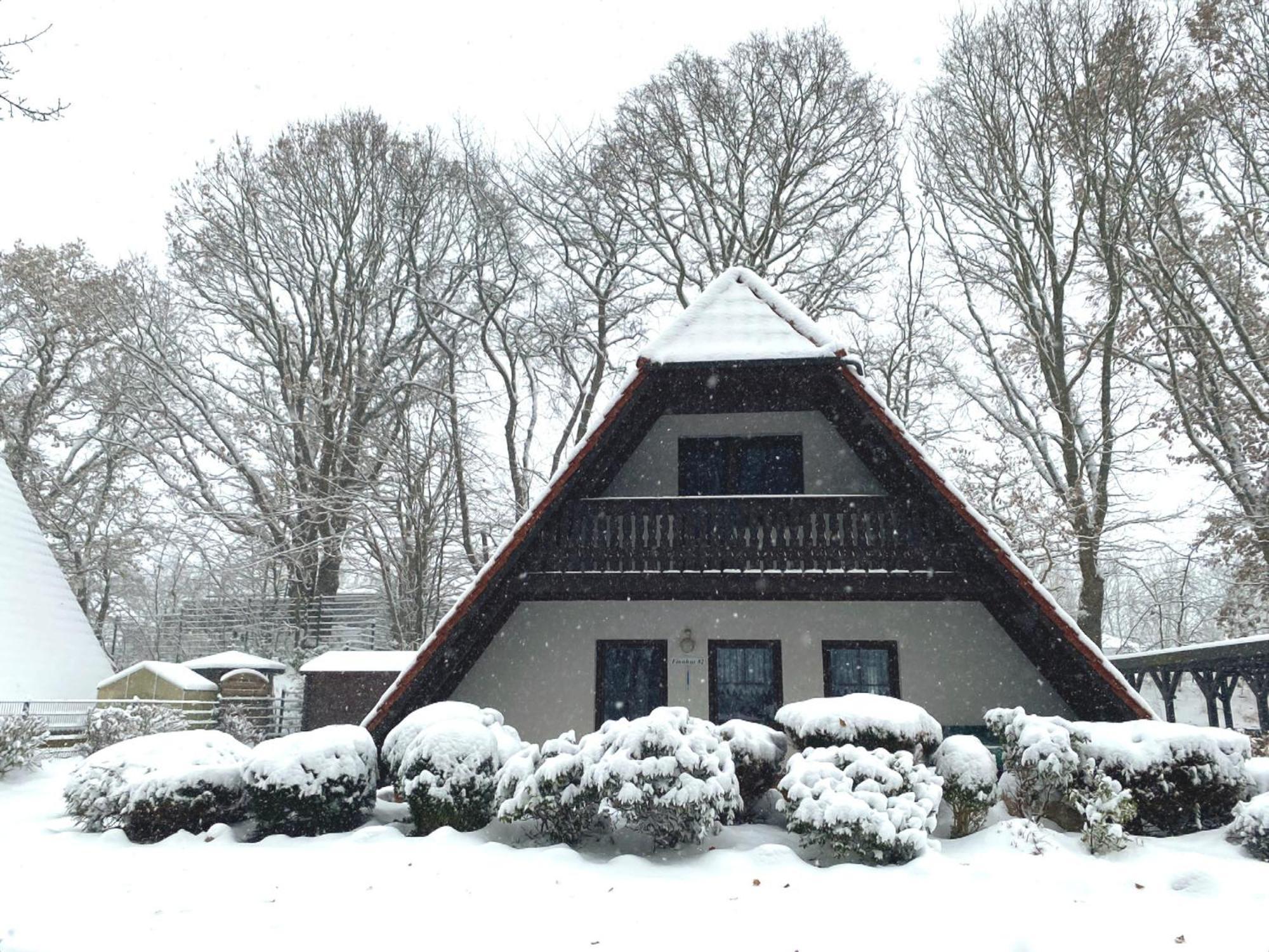 Finnhaeuser Am Vogelpark - Haus Luise Marlow Bagian luar foto
