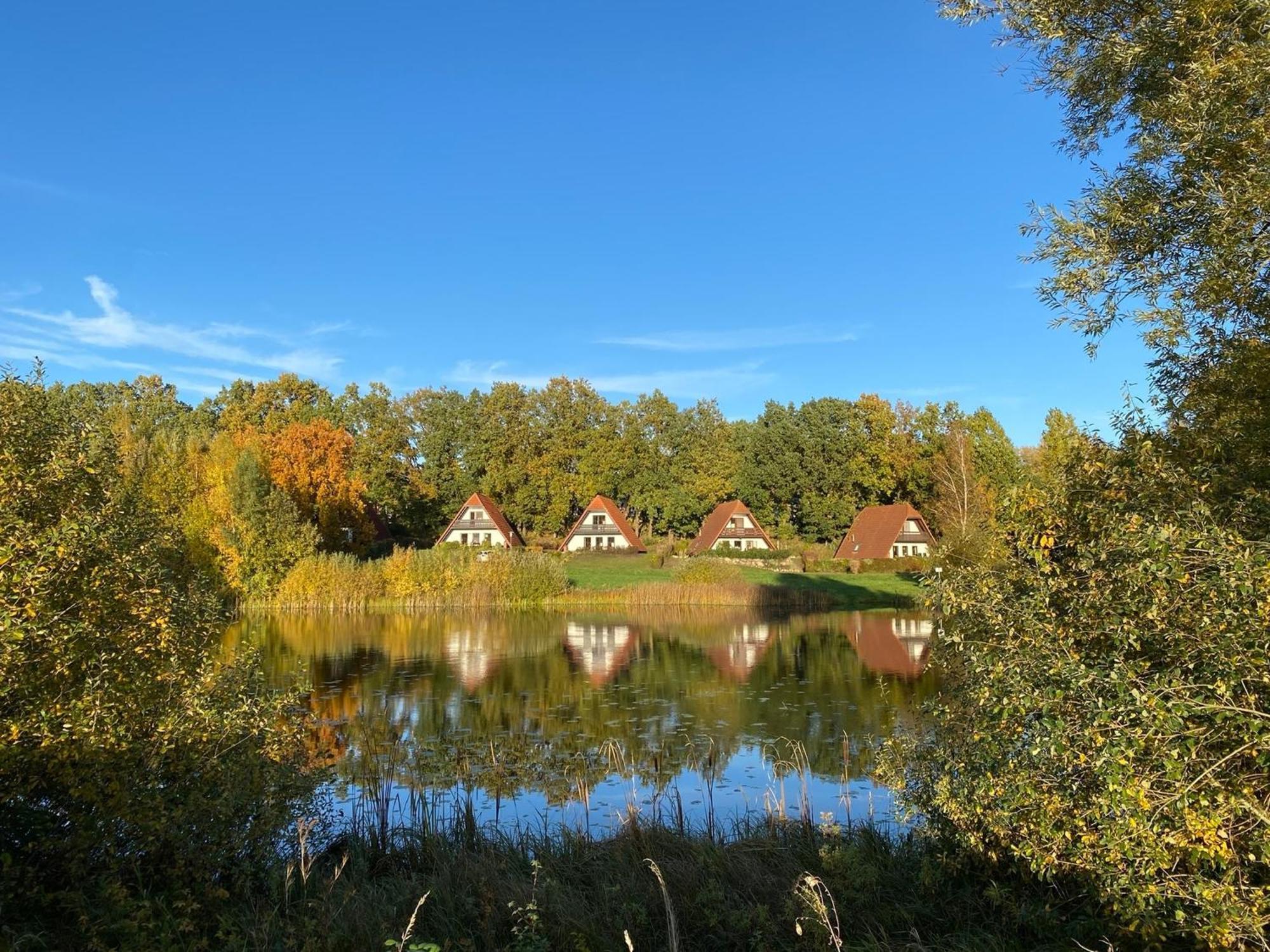 Finnhaeuser Am Vogelpark - Haus Luise Marlow Bagian luar foto