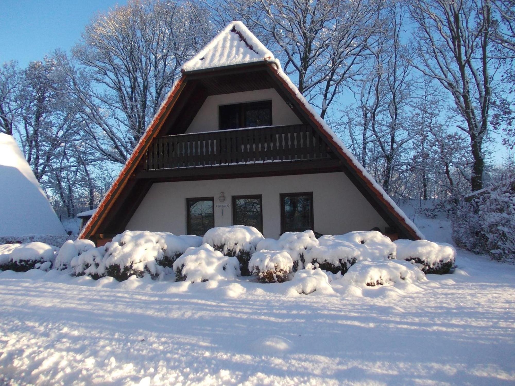 Finnhaeuser Am Vogelpark - Haus Luise Marlow Bagian luar foto